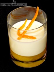 Orangenmousse im Tumbler