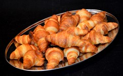 Mini Buttercroissant   Platte mit 20 Stück