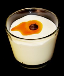 Creme catalan im Glas